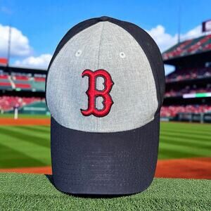 Boston Red Sox Baseball Cap Fan Favorite Adjustable MLB Fenway Navy Blue Hat